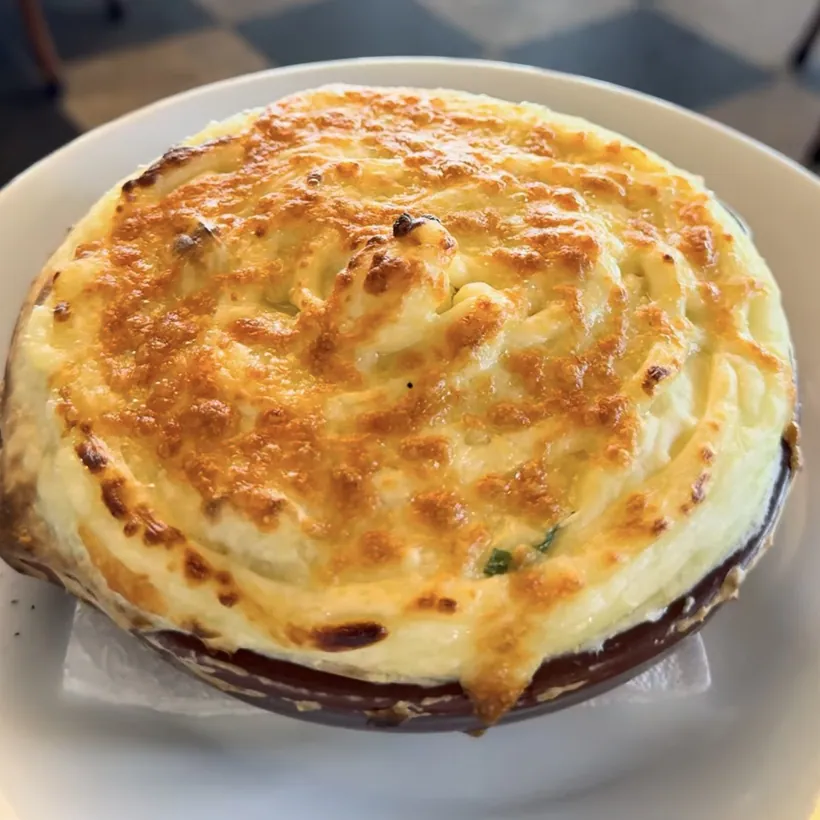 Bacalhau ao Zé do Pipo do Hera, gratinado no forno